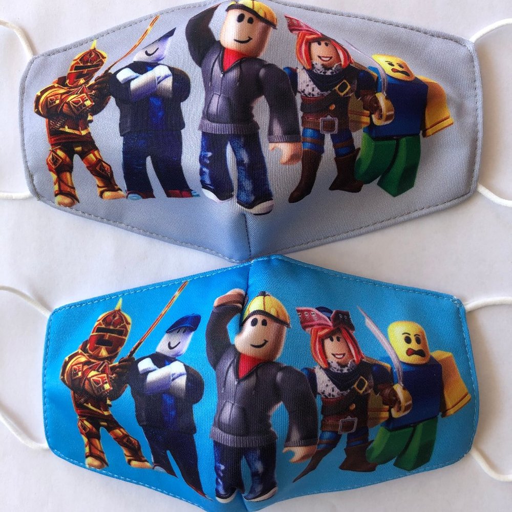 1 pc kids face mask roblox